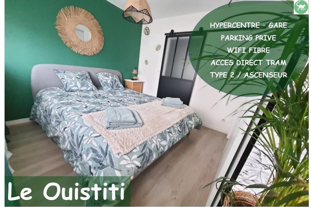 Appartamento Le Ouistiti - 50 M De La Gare - Parking Prive Tours Esterno foto
